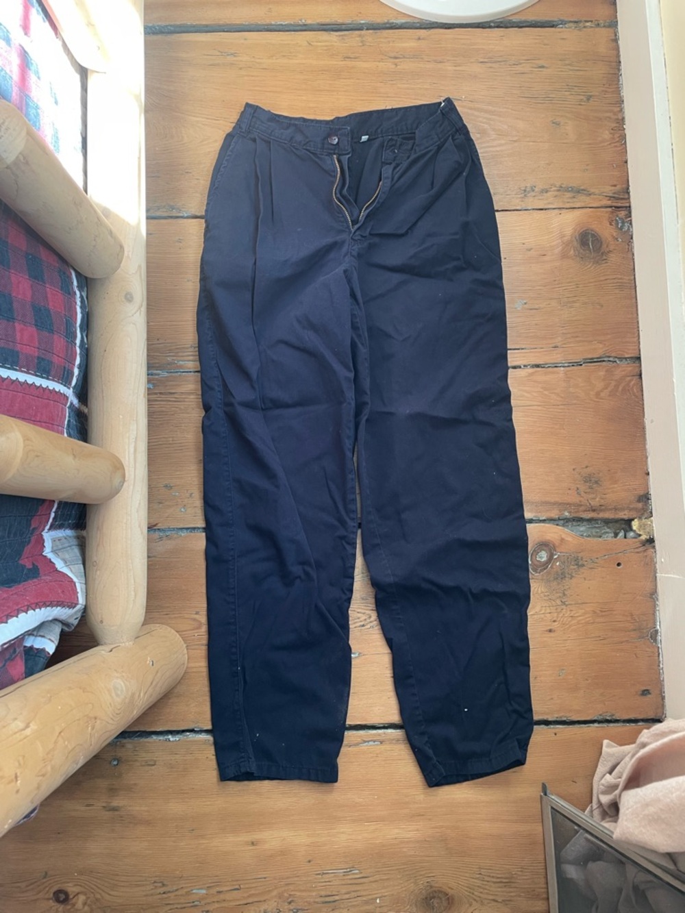 Navy blue dress pants
